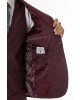 Κοστούμι Vittorio Firenze μωβ SLIM FIT