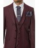 Κοστούμι Vittorio Firenze μωβ SLIM FIT