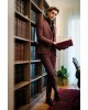 Κοστούμι Vittorio Firenze μωβ SLIM FIT
