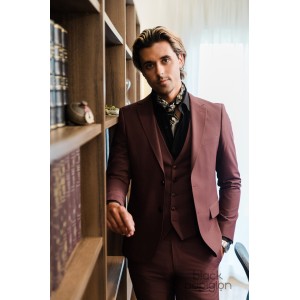 Κοστούμι Vittorio Firenze μωβ