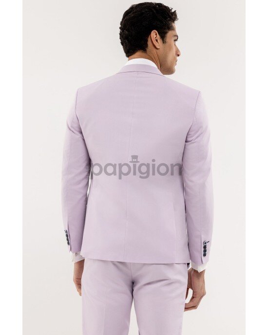 Κοστούμι Dezign λιλά SLIM FIT