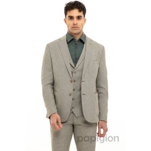 Κοστούμι 19V69 Italia Versace Abbigliamento Boho λαδί Κοστούμι 19V69 Italia Versace Abbigliamento Boho λαδί