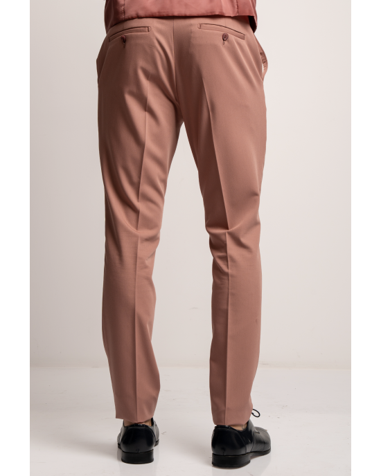 Κοστούμι Black Papigion Lοyka σομόν SLIM FIT