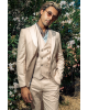 Κοστούμι Black Papigion Toscany σομόν SLIM FIT