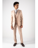 Κοστούμι Black Papigion Toscany σομόν SLIM FIT