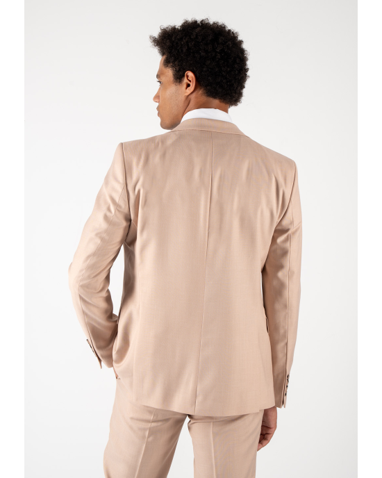 Κοστούμι Black Papigion Toscany σομόν SLIM FIT