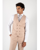 Κοστούμι Black Papigion Toscany σομόν SLIM FIT