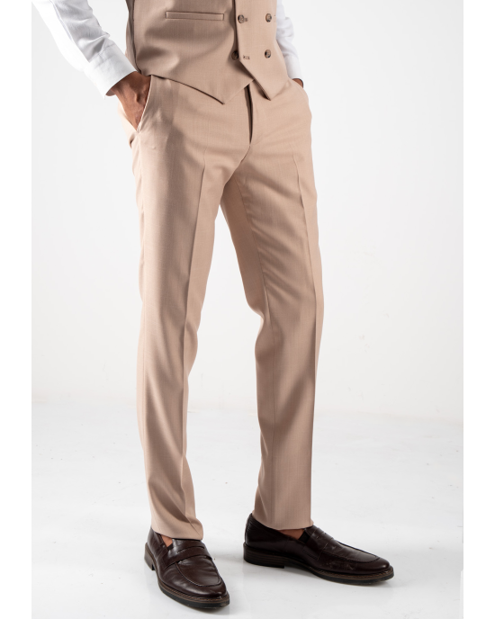 Κοστούμι Black Papigion Toscany σομόν SLIM FIT