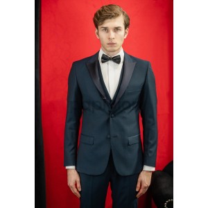 Κοστούμι Guy Laroche Zignone πετρόλ