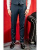 Κοστούμι Guy Laroche Zignone πετρόλ SLIM FIT