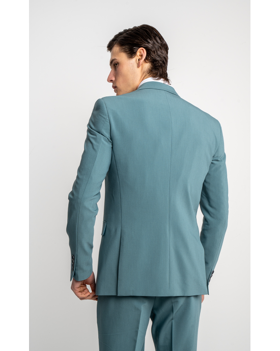 Κοστούμι Lexton πετρόλ SLIM FIT