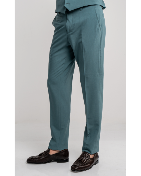 Κοστούμι Lexton πετρόλ SLIM FIT