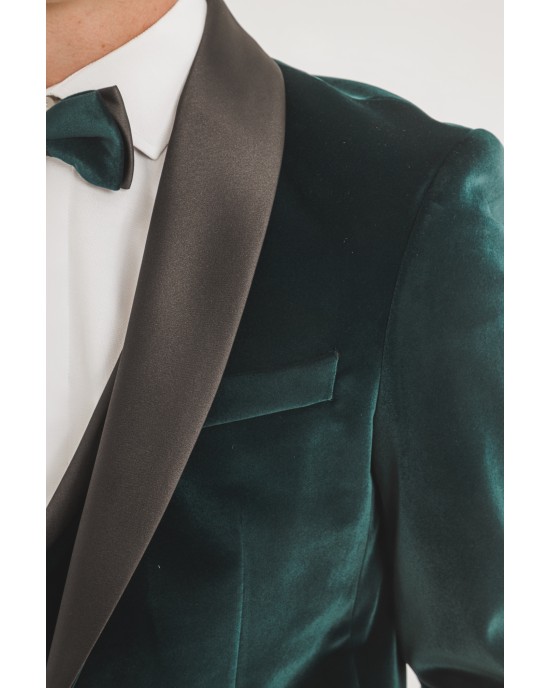 Κοστούμι Versace πετρόλ SLIM FIT