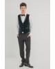 Κοστούμι Versace πετρόλ SLIM FIT