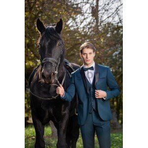 Κοστούμι Vittorio Smokin πετρόλ Κοστούμι Vittorio Smokin πετρόλ