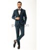 Κοστούμι Vittorio Smokin πετρόλ SLIM FIT