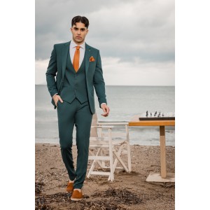 Κοστούμι Black Papigion πετρόλ Κοστούμι Black Papigion πετρόλ