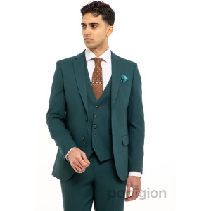 Κοστούμι Black Papigion πετρόλ Κοστούμι Black Papigion πετρόλ