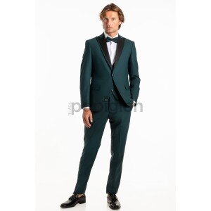 Κοστούμι 19V69 Italia Versace Abbigliamento Nikola πετρόλ