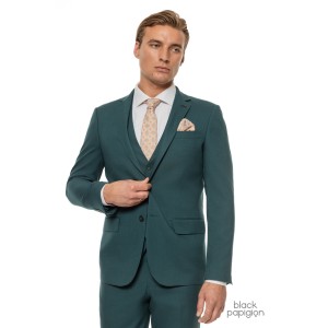 Κοστούμι Black Papigion πετρόλ