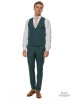 Κοστούμι Black Papigion πετρόλ SLIM FIT