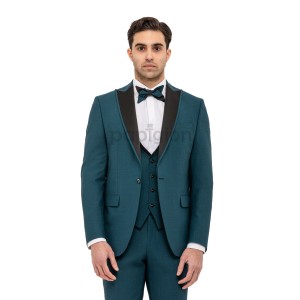Κοστούμι 19V69 Italia Versace Abbigliamento πετρόλ Κοστούμι 19V69 Italia Versace Abbigliamento πετρόλ