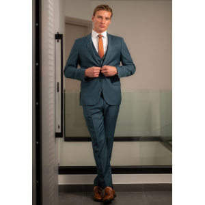 Κοστούμι Black Papigion πετρόλ