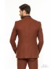 Κοστούμι Vittorio Adriano κεραμιδί SLIM FIT