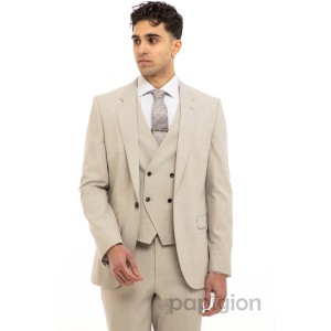 Κοστούμι Hugo εκρού Κοστούμι Hugo εκρού