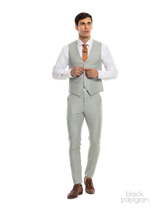 Κοστούμι Italian Job μέντας SLIM FIT