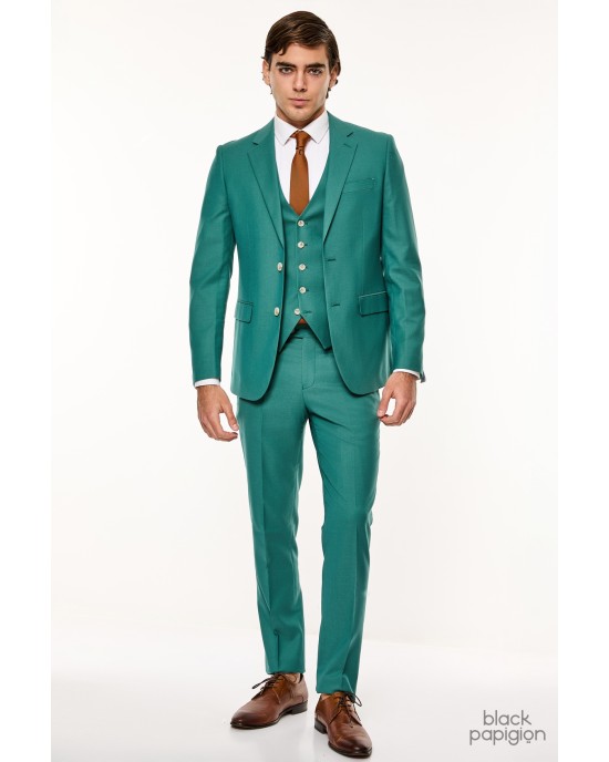 Κοστούμι Artisti Italiani μέντα SLIM FIT