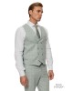 Κοστούμι Black Papigion μέντας με καρό πράσινο SLIM FIT