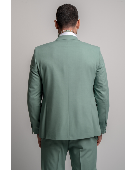 Κοστούμι Black Papigion Porto μέντας SLIM FIT