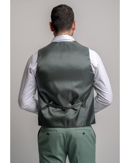 Κοστούμι Black Papigion Porto μέντας SLIM FIT