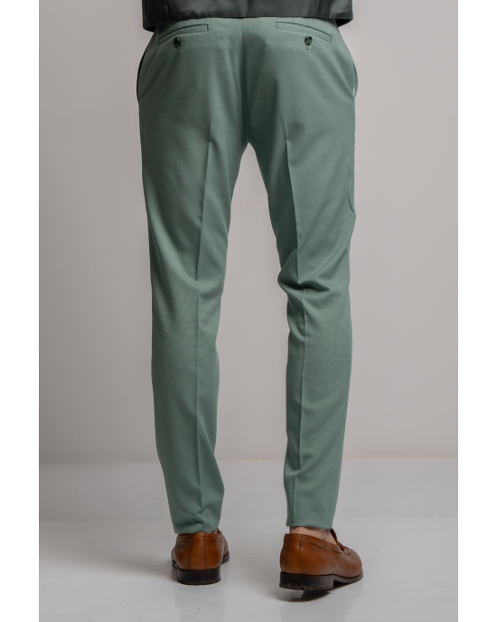 Κοστούμι Black Papigion Porto μέντας SLIM FIT