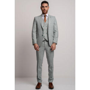 Κοστούμι Black Papigion Letce μέντας με καρό πράσινο