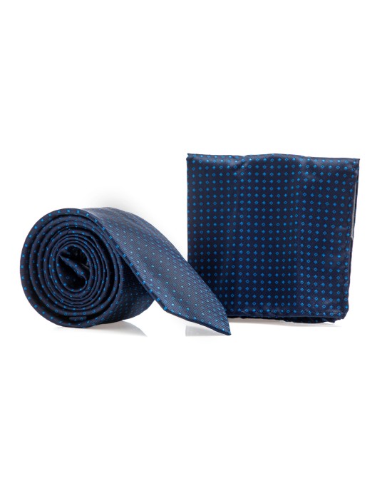 Γραβάτα 19V69 Versace μπλε ΓΡΑΒΑΤΕΣ