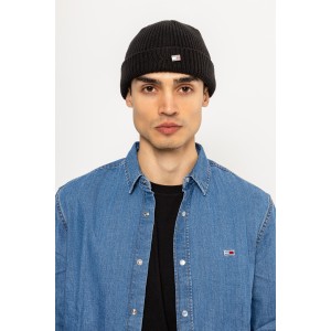 Σκουφάκι Tommy Jeans μαύρο Σκουφάκι Tommy Jeans μαύρο