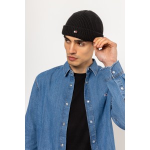 Σκουφάκι Tommy Jeans μαύρο Σκουφάκι Tommy Jeans μαύρο