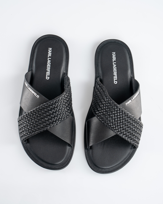 Σανδάλι Karl Lagerfeld μαύρο ΣΑΓΙΟΝΑΡΕΣ