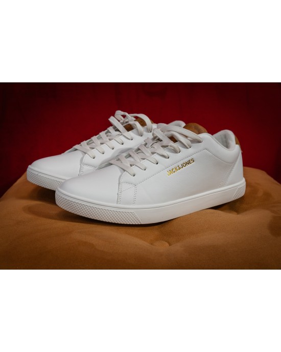 Παπούτσια JACKnJONES σε άσπρο χρώμα CASUAL