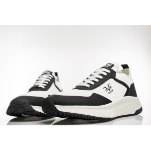 Παπούτσι 19V69 Italia Versace Abbigliamento άσπρο