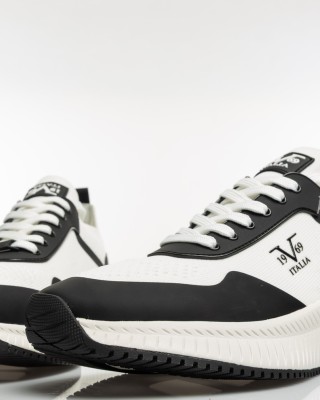 Παπούτσι 19V69 Italia Versace Abbigliamento άσπρο