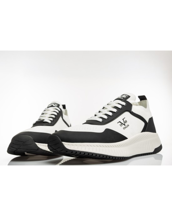 Παπούτσι 19V69 Italia Versace Abbigliamento άσπρο CASUAL