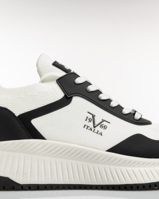 Παπούτσι 19V69 Italia Versace Abbigliamento άσπρο