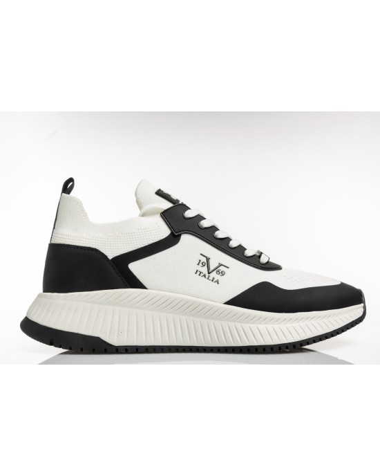 Παπούτσι 19V69 Italia Versace Abbigliamento άσπρο CASUAL