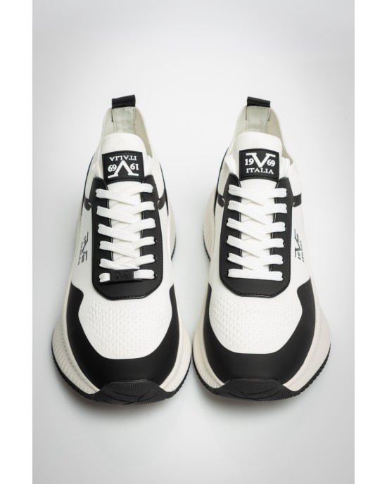 Παπούτσι 19V69 Italia Versace Abbigliamento άσπρο CASUAL