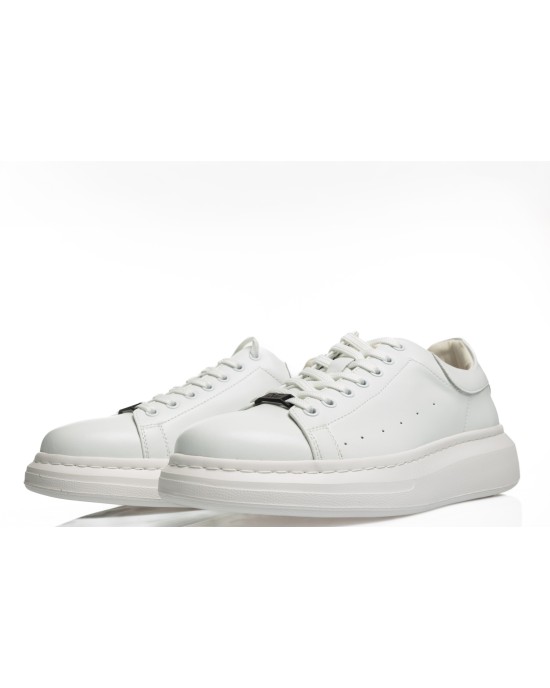 Παπούτσι 19V69 Italia Versace Abbigliamento άσπρο LOAFERS