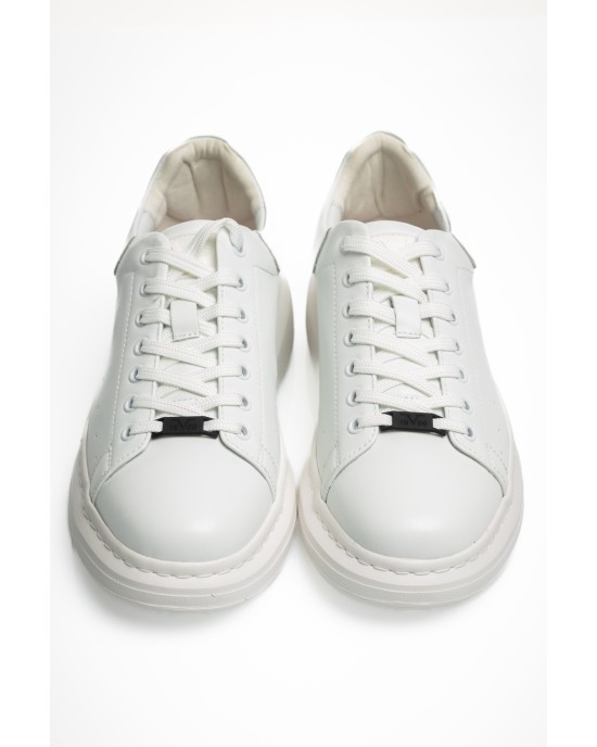 Παπούτσι 19V69 Italia Versace Abbigliamento άσπρο LOAFERS