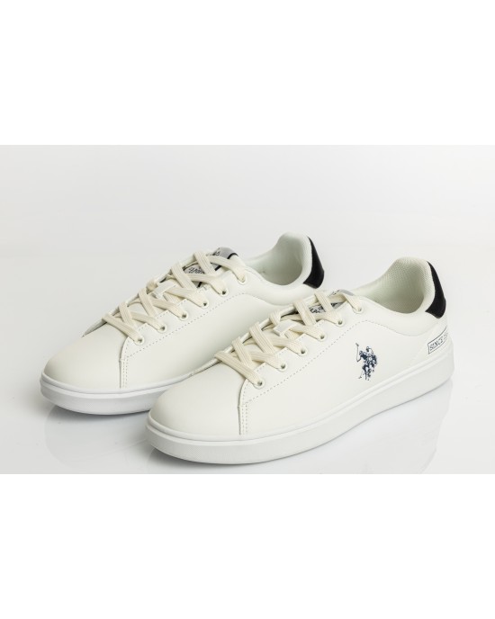Παπούτσι U.S.POLO ASSN. άσπρο CASUAL